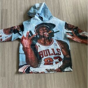 Custom Jordan hoodie size large